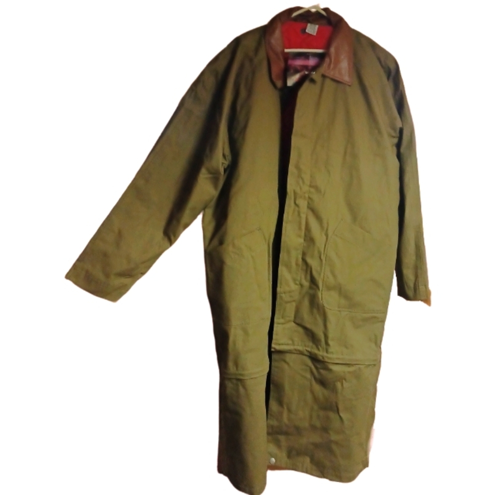 !VINTAGE! Marlboro Gear Duster Trench Coat
